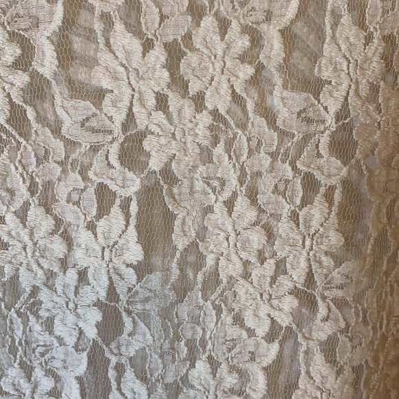 Free People High/Low Lace Top - Picture 6 of 8